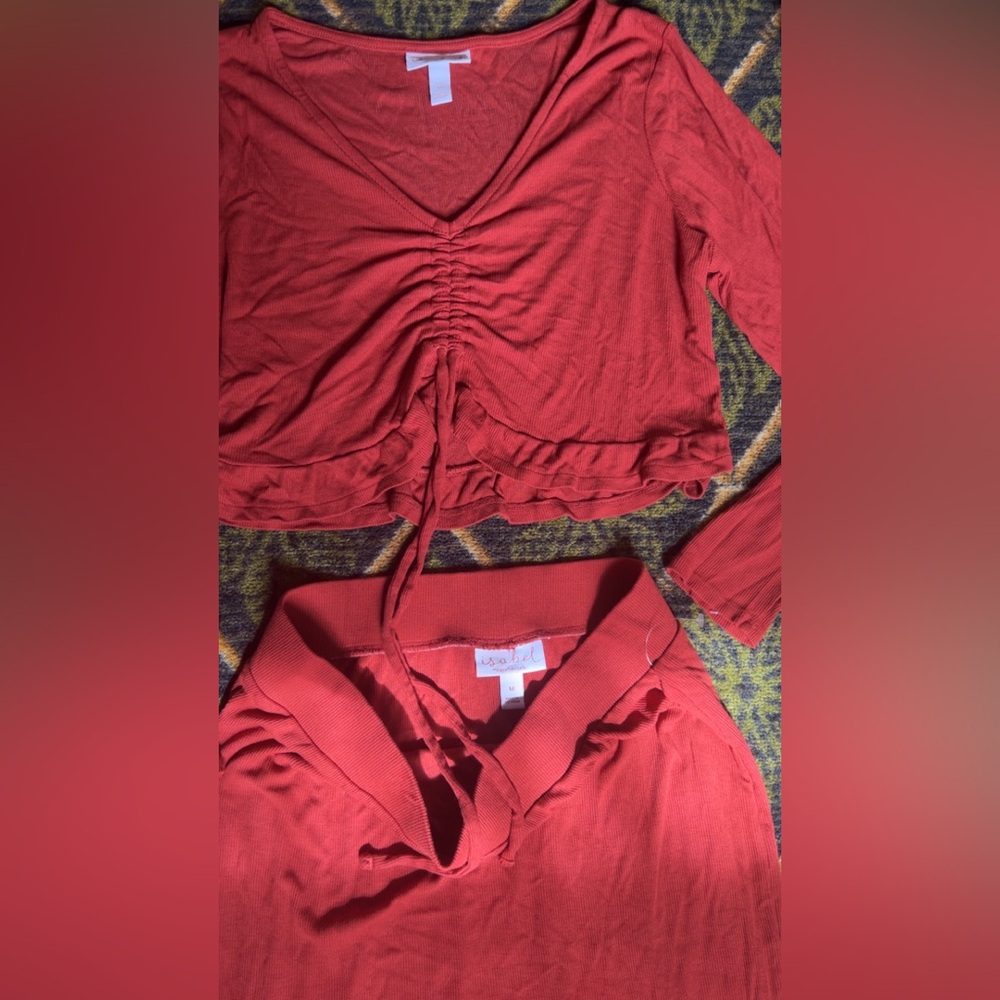 Ingrid & Isabel Rust Red Set - Picture 2 of 7